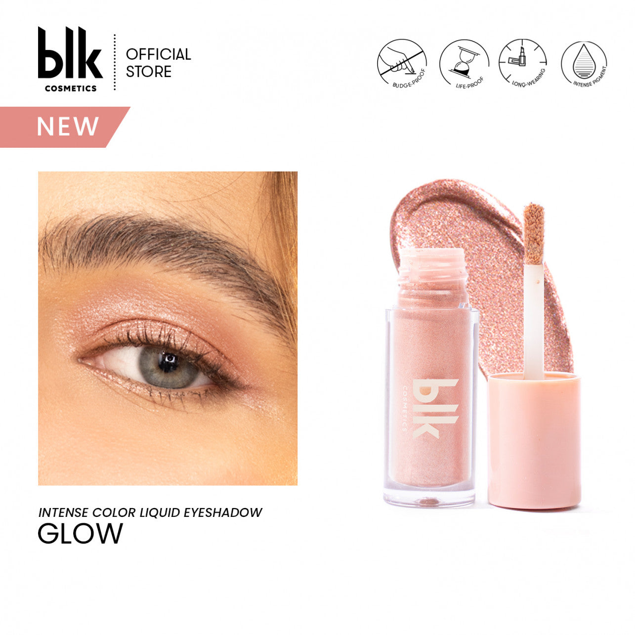 Blk Cosmetics Intense Colour Liquid Eyeshadow