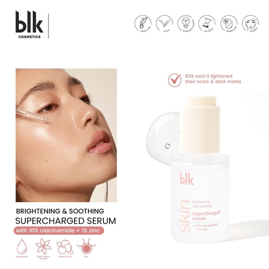 Blk Cosmetics Skin Brightening & Soothing Supercharged Serum + Niacinamide