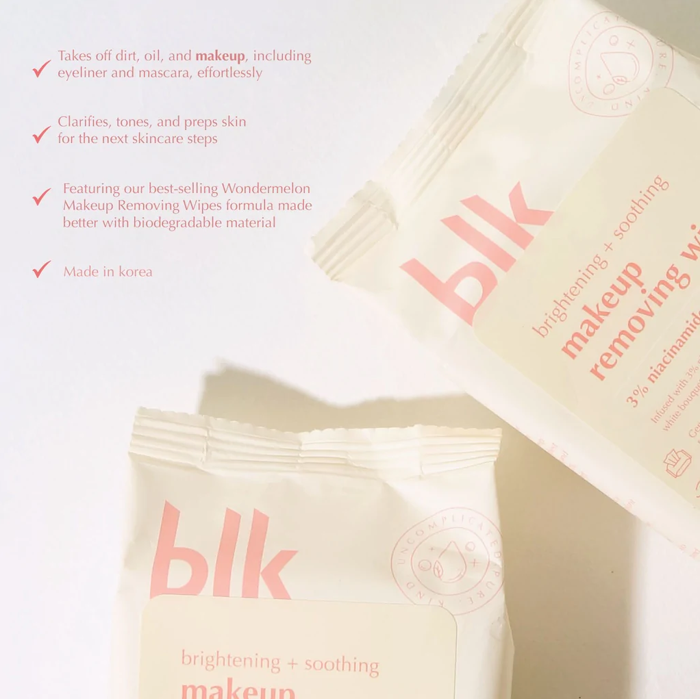 Blk Cosmetics Skin Brightening and Soothing Evening Routine Set