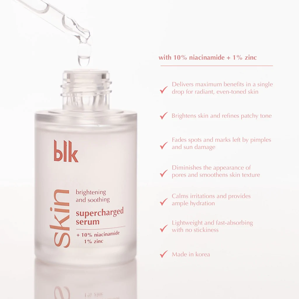 Blk Cosmetics Skin Brightening and Soothing Evening Routine Set