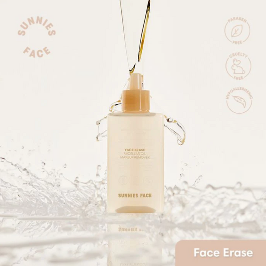 Sunnies Face Face Erase [Gentle Micellar Oil Makeup Remover]