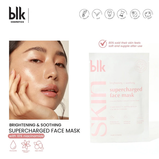 Blk Cosmetics Skin Brightening & Soothing Supercharged Face Mask